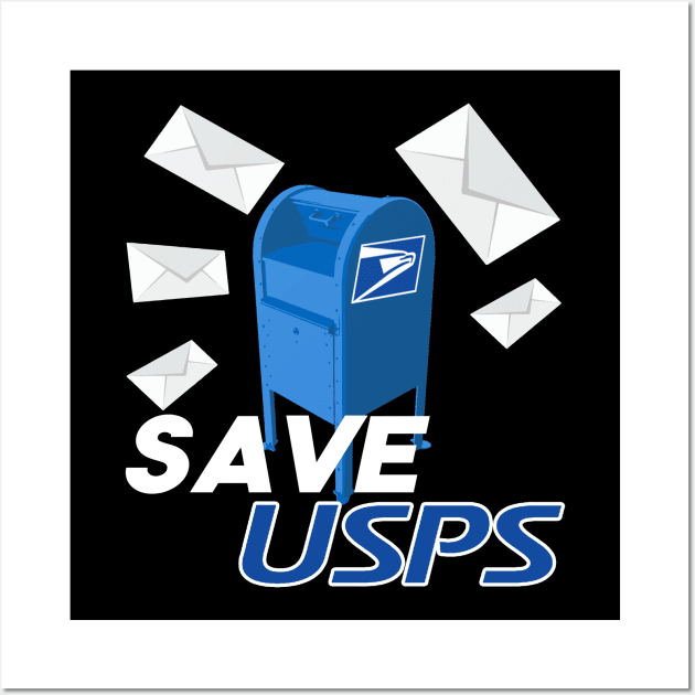 Save the Usps Wall Art by dnlribeiro88